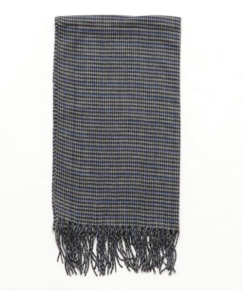 WEGO（ウィゴー）の「WEGO/カシミヤタッチチェックストール（ストール/ショール・メンズ・グレー/グレー系その他2/ブラウン系その他2・FREE）」の6枚目の写真