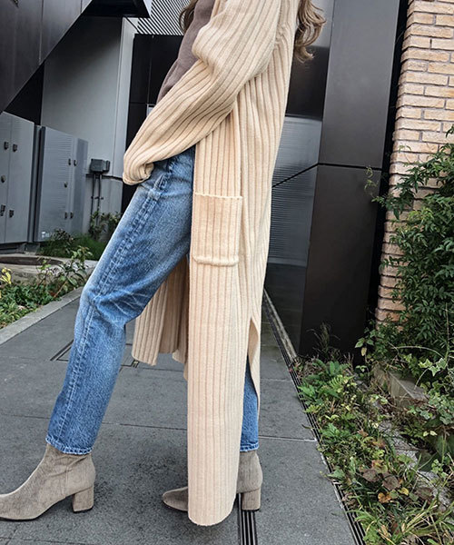 TRUNC88  さのまい  Bulky Knit Long Cardigan TRUNC 88（トランクエイティーエイト）の「Bulky Knit Long
