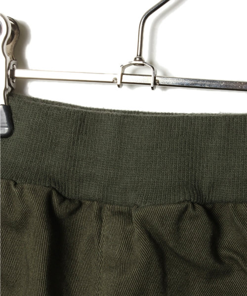 green label relaxing（グリーンレーベルリラクシング）の「GLR ポケットリボンショーツ（その他パンツ・キッズ・オリーブ/ワインレッド・95cm/105cm/115cm/125cm）」の4枚目の写真