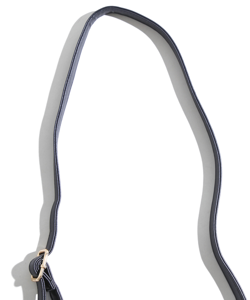 WEGO（ウィゴー）の「WEGO/ベルトポケットミニショルダーバッグ（ショルダーバッグ・レディース・ブラック/その他1・FREE）」の8枚目の写真