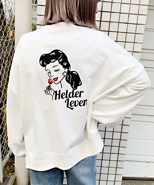 apres jour（アプレジュール）の「アソート柄レトロプリントスウェット【ZOZOTOWN限定アイテム】（スウェット・レディース・ベージュ/オフホワイト/サックスブルー/その他/ラベンダー・フリー）」の11枚目の写真