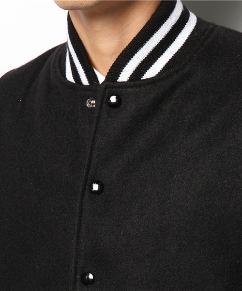 AMERICAN RAG CIE(アメリカンラグシー)の「GOLDEN BEAR 別注スタジャン 113-GLB-7613∴(スタジャン・メンズ・ネイビー/ブラック・SMALL/MEDIUM)」の11枚目の写真