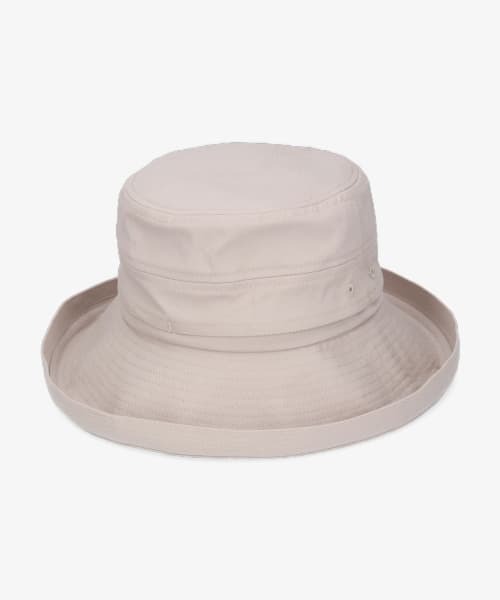 OVERRIDE(オーバーライド)の「【ミルサ】『UVカット』コットンハット(ハット・レディース・ダークグリーン/ホワイト/レッド/ブルー/ベージュ/ブラック/ネイビー/グレー・58cm/60cm/54cm/62cm/56cm)」の4枚目の写真