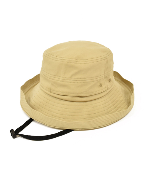 OVERRIDE(オーバーライド)の「【ミルサ】『UVカット』コットンハット(ハット・レディース・ダークグリーン/ホワイト/レッド/ブルー/ベージュ/ブラック/ネイビー/グレー・58cm/60cm/54cm/62cm/56cm)」の18枚目の写真