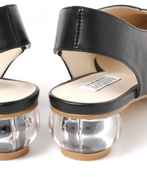 BAYFLOW（ベイフロー）の「クリアヒールＶカットパンプス（パンプス・レディース・ブラック/ブラウン・LARGE/MEDIUM/SMALL）」の8枚目の写真