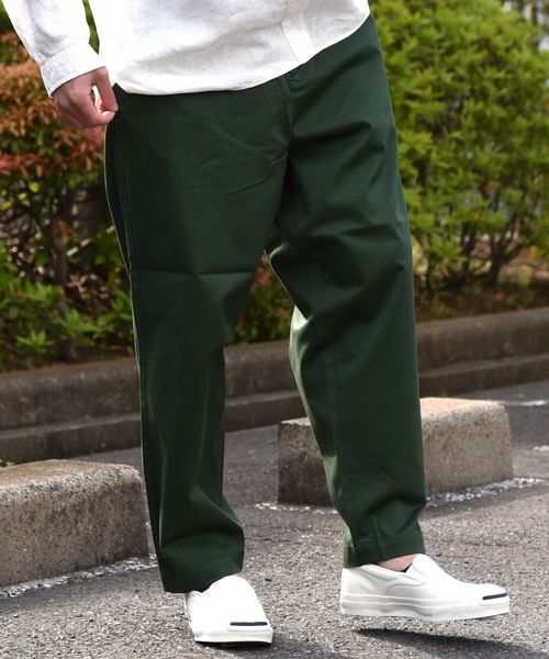 SHIPS（シップス）の「SU:【HEAVENLY COTTON】 バルーン チノパンツ（その他パンツ・メンズ・ベージュ/グリーン/ネイビー・LARGE/X-LARGE/MEDIUM/SMALL）」の4枚目の写真