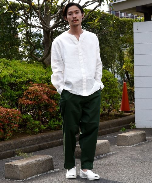 SHIPS（シップス）の「SU:【HEAVENLY COTTON】 バルーン チノパンツ（その他パンツ・メンズ・ベージュ/グリーン/ネイビー・LARGE/X-LARGE/MEDIUM/SMALL）」の5枚目の写真