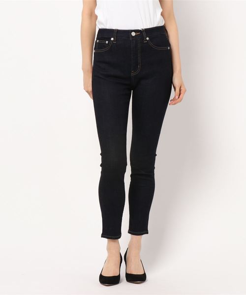 LOWRYS FARM（ローリーズファーム）の「ＩＣＥＣＡＦＥスキニーデニム　831898（デニムパンツ・レディース・ネイビー/ブルー・MEDIUM/SMALL/X-SMALL/LARGE）」の9枚目の写真
