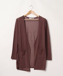 KOBE LETTUCE | [ミディアム丈/ロング丈]シアーサマーニットトッパーカーディガン(カーディガン/ボレロ)