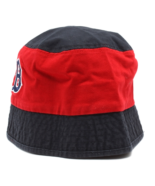 BEAMS BOY（ビームスボーイ）の「AMERICAN NEEDLE / Panel Bucket Hat（ハット・レディース・レッド/ネイビー・ONE SIZE）」の4枚目の写真