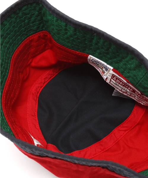 BEAMS BOY（ビームスボーイ）の「AMERICAN NEEDLE / Panel Bucket Hat（ハット・レディース・レッド/ネイビー・ONE SIZE）」の7枚目の写真