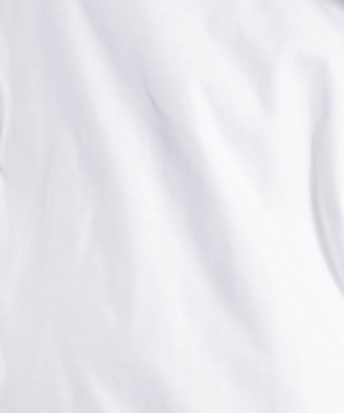kha:ki(カーキ)の「「KHA:KI / カーキ」ヘムアシンメトリーモックネックバスクシャツ"ASYMMETRY HEM DRESS"(Tシャツ/カットソー・レディース・ホワイト/ブラック/ベージュ/ブラウン・1)」の12枚目の写真