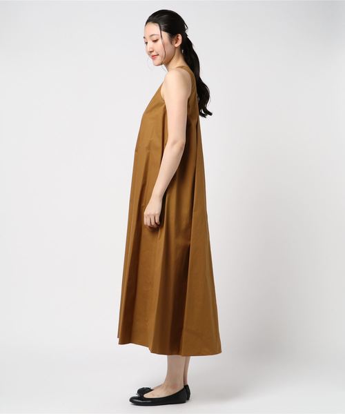 Liesse（リエス）の「ワッシャーノースリーブワンピース（ワンピース