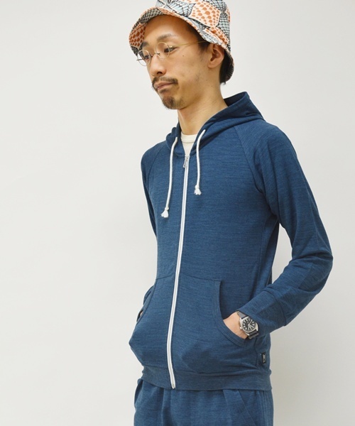SHIPS（シップス）の「【SN】: 『BEACH HOODIE 240 JP』 ビーチパーカ（パーカー・メンズ・グレー/グリーン/ネイビー・SMALL/MEDIUM/X-SMALL）」の3枚目の写真