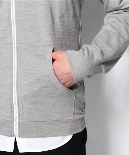 SHIPS（シップス）の「【SN】: 『BEACH HOODIE 240 JP』 ビーチパーカ（パーカー・メンズ・グレー/グリーン/ネイビー・SMALL/MEDIUM/X-SMALL）」の7枚目の写真