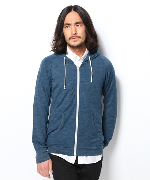 SHIPS（シップス）の「【SN】: 『BEACH HOODIE 240 JP』 ビーチパーカ（パーカー・メンズ・グレー/グリーン/ネイビー・SMALL/MEDIUM/X-SMALL）」の15枚目の写真