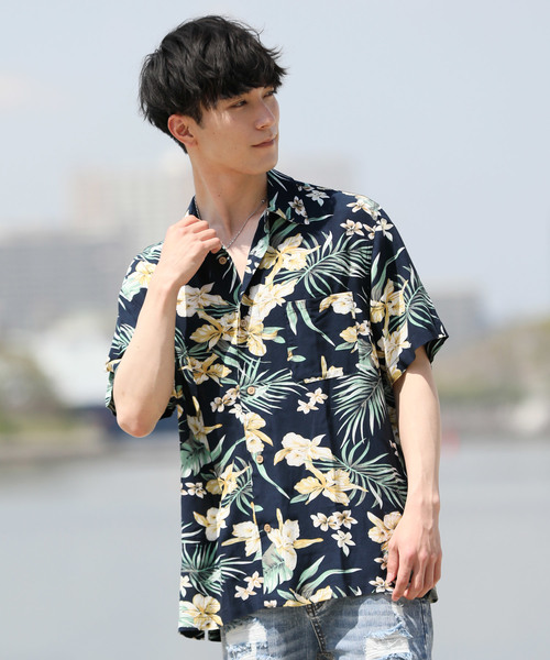 TopIsm(トップイズム)の「マルチプリントオープンカラーアロハシャツ(シャツ/ブラウス・メンズ・その他25/その他6/その他7/その他9/その他11/その他12/その他13/その他24/その他8・L/M/XL)」の7枚目の写真