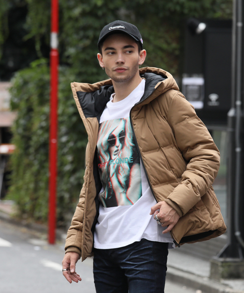 JACKROSE(ジャックローズ)の「JE・シームレス フードダウンジャケット(ダウンジャケット/コート・メンズ・ブラック/グレー/ベージュ・M/L/XL)」の15枚目の写真