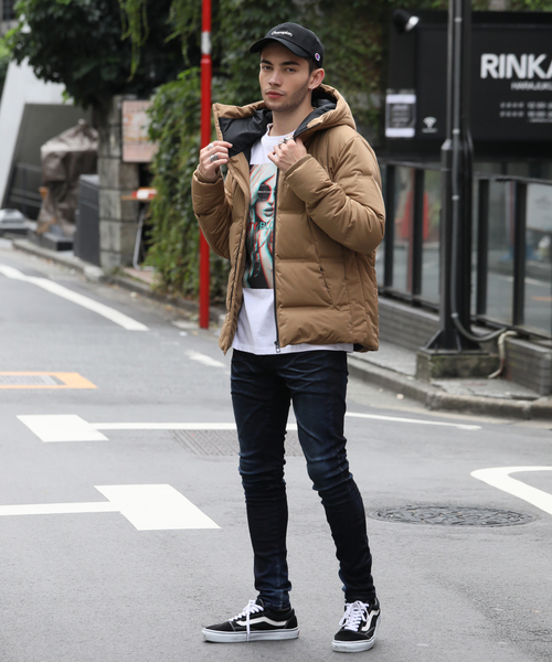 JACKROSE(ジャックローズ)の「JE・シームレス フードダウンジャケット(ダウンジャケット/コート・メンズ・ブラック/グレー/ベージュ・M/L/XL)」の9枚目の写真