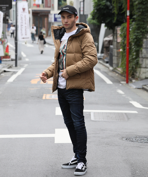 JACKROSE(ジャックローズ)の「JE・シームレス フードダウンジャケット(ダウンジャケット/コート・メンズ・ブラック/グレー/ベージュ・M/L/XL)」の13枚目の写真