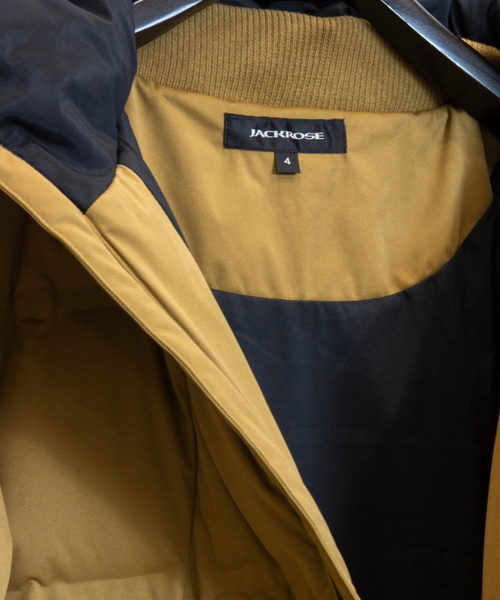 JACKROSE(ジャックローズ)の「JE・シームレス フードダウンジャケット(ダウンジャケット/コート・メンズ・ブラック/グレー/ベージュ・M/L/XL)」の18枚目の写真