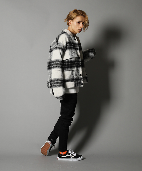 GALLIS ADDICTION（ガリスアディクション）の「GA P/WOOL MILITARY BLOUSON/シャツジャケット（ブルゾン・メンズ・ホワイト/ブラック/ベージュ・M/L）」の21枚目の写真