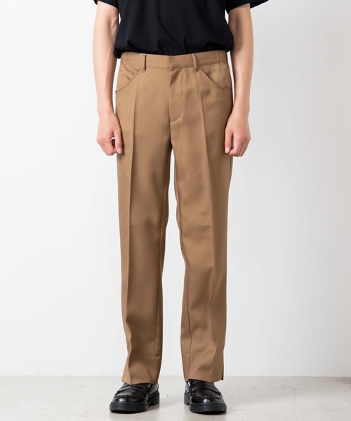 WEGO（ウィゴー）の「WEGO/サイドスリットフレアパンツ（スラックス・メンズ・ブラック/ベージュ/ブラウン・MEDIUM/LARGE）」の20枚目の写真