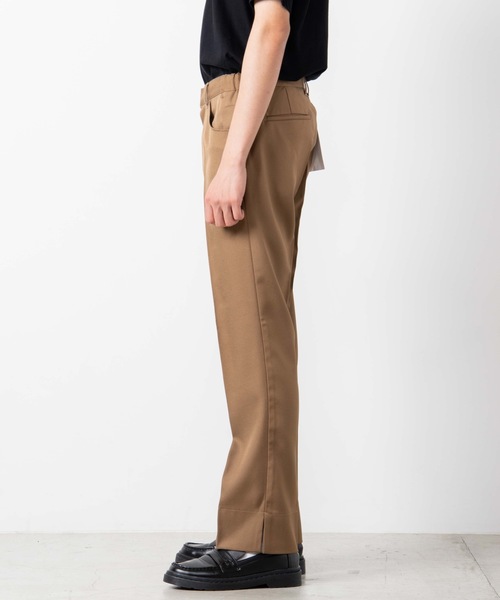 WEGO（ウィゴー）の「WEGO/サイドスリットフレアパンツ（スラックス・メンズ・ブラック/ベージュ/ブラウン・MEDIUM/LARGE）」の16枚目の写真