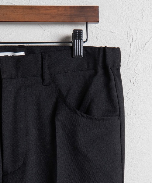 WEGO（ウィゴー）の「WEGO/サイドスリットフレアパンツ（スラックス・メンズ・ブラック/ベージュ/ブラウン・MEDIUM/LARGE）」の6枚目の写真