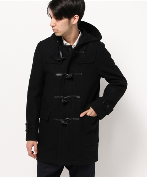 ESTNATION（エストネーション）の「ESTNATION メルトンダッフルコート（ダッフルコート・メンズ・ブラック/ベージュ/レッド/グレー・LARGE/SMALL/MEDIUM/X-LARGE）」の16枚目の写真