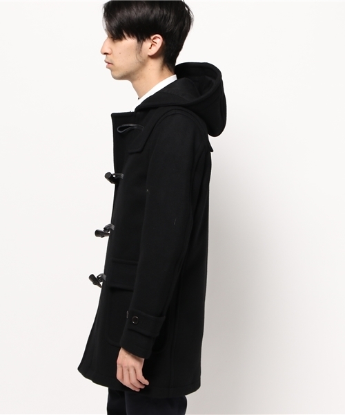 ESTNATION（エストネーション）の「ESTNATION メルトンダッフルコート（ダッフルコート・メンズ・ブラック/ベージュ/レッド/グレー・LARGE/SMALL/MEDIUM/X-LARGE）」の11枚目の写真