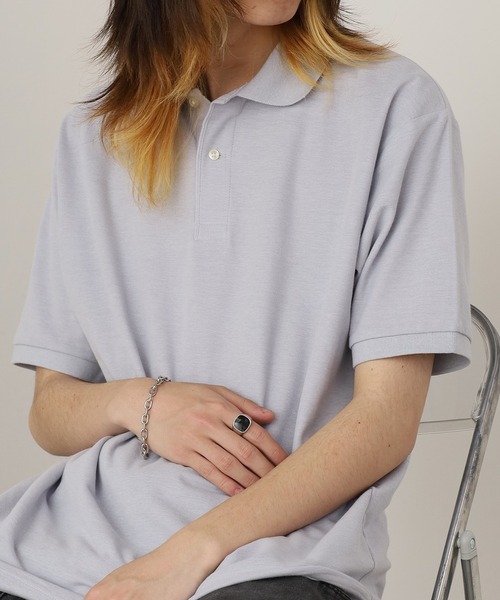 United Athle（ユナイテッドアスレ）の「【UNITED ATHLE】吸水速乾 UVカット 5.3オンス ドライカノコ ユーティリティー ポロシャツ ベーシック 2026年春夏（ポロシャツ・メンズ・ミント/ホワイト/ライラック/ブラック/サックスブルー/グレー/インディゴブルー/グリーン/ピンク/バーガンディー/パープル/オレンジ/ターコイズブルー/ネイビー・XL/L/XXL/M/S）」の3枚目の写真