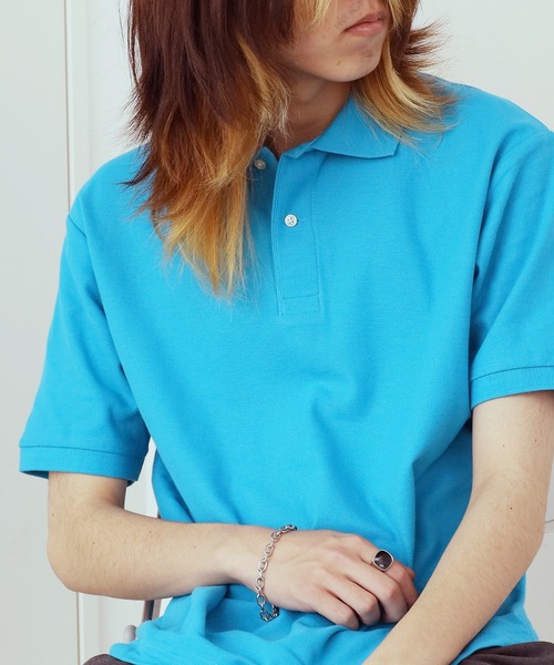 United Athle（ユナイテッドアスレ）の「【UNITED ATHLE】吸水速乾 UVカット 5.3オンス ドライカノコ ユーティリティー ポロシャツ ベーシック 2026年春夏（ポロシャツ・メンズ・ミント/ホワイト/ライラック/ブラック/サックスブルー/グレー/インディゴブルー/グリーン/ピンク/バーガンディー/パープル/オレンジ/ターコイズブルー/ネイビー・XL/L/XXL/M/S）」の8枚目の写真