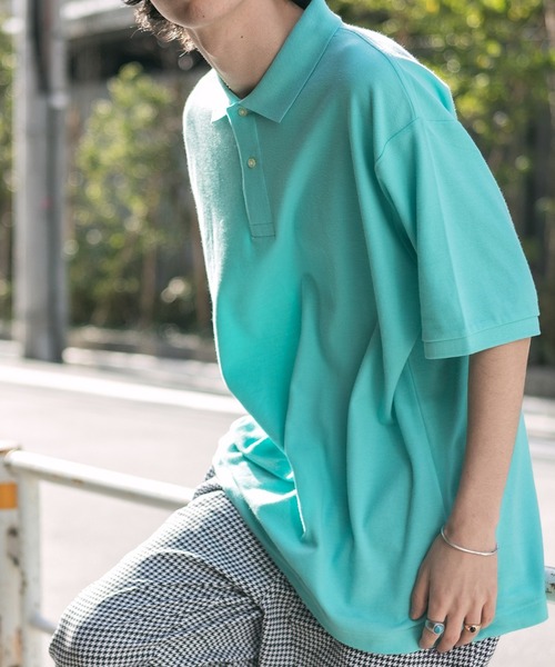 United Athle（ユナイテッドアスレ）の「【UNITED ATHLE】吸水速乾 UVカット 5.3オンス ドライカノコ ユーティリティー ポロシャツ ベーシック 2026年春夏（ポロシャツ・メンズ・ミント/ホワイト/ライラック/ブラック/サックスブルー/グレー/インディゴブルー/グリーン/ピンク/バーガンディー/パープル/オレンジ/ターコイズブルー/ネイビー・XL/L/XXL/M/S）」の5枚目の写真