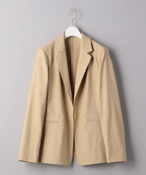 UNITED ARROWS UBCB バックサテン テーラードジャケット UNITED ARROWS（ユナイテッドアローズ）の「UBCB バックサテン