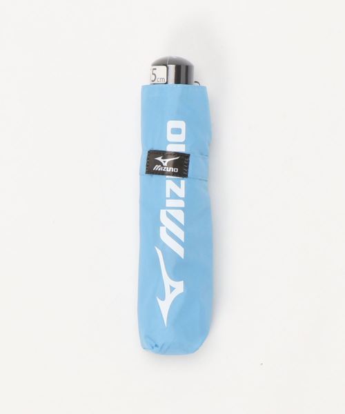 MIZUNO（ミズノ　）の「子供折りたたみ傘　”BIGロゴ　ワンポイント”（折りたたみ傘・キッズ・ブラック/ブルー系その他2/ダークブルー・FREE）」の4枚目の写真