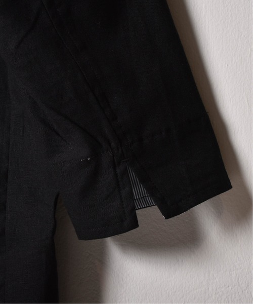 Starting Over(スターティングオーバー)の「綿麻ストレッチ テーラードジャケット/サマージャケット 7分袖 セットアップ対応(テーラードジャケット・メンズ・ベージュ/カーキ/ネイビー/キナリ/ブラック・XL/L/M)」の7枚目の写真