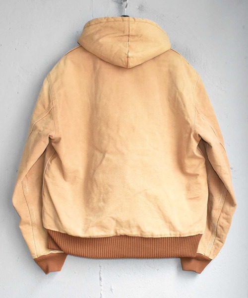 Carhartt(カーハート)の「【ヴィンテージ古着】Carhartt/カーハート ダック地 アクティブパーカー(ブルゾン・メンズ・ブラウン・MEDIUM)」の2枚目の写真