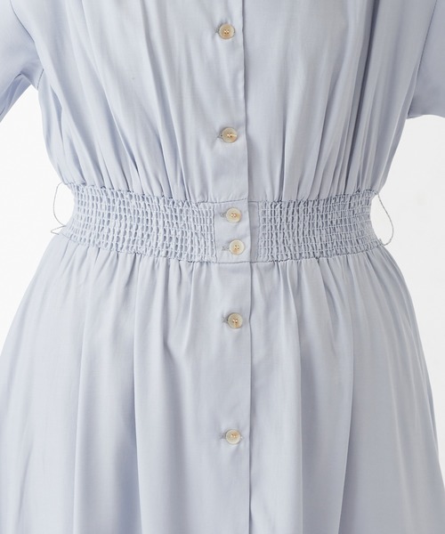 natural couture(ナチュラルクチュール)の「ギャザースリーブ2WAYワンピース(ワンピース・レディース・カーキ/サックスブルー/その他2/ライトベージュ/ブラック/その他1・FREE)」の18枚目の写真