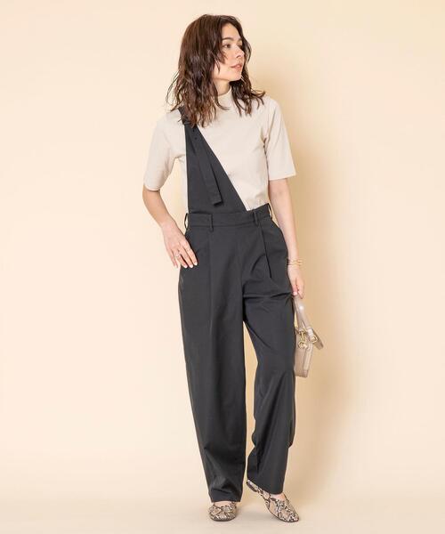 coen（コーエン）の「2WAYワンショルダーサロペット（サロペット/オーバーオール・レディース・ブラック/オリーブ・LARGE/MEDIUM）」の19枚目の写真