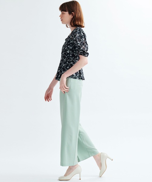 LANVIN en Bleu（ランバンオンブルー）の「センタープレスツイルパンツ 