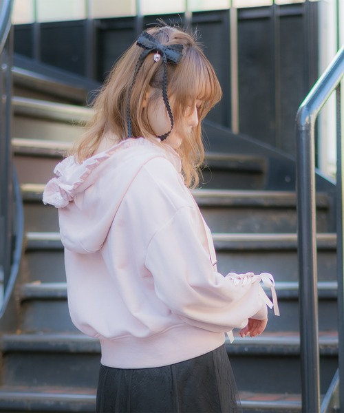 ROJITA（ロジータ）の「BIGフードフリルパーカー（パーカー）」 - WEAR