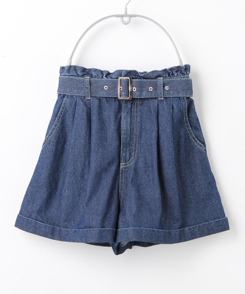 Honeys（ハニーズ）の「ベルト付ショートパンツ（その他パンツ
