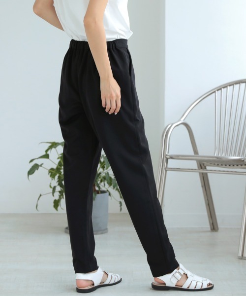 DONOBAN（ドノバン）の「トラウザーパンツ（その他パンツ・レディース・ホワイト/ブラック/チャコールグレー・SHORT/LONG）」の5枚目の写真