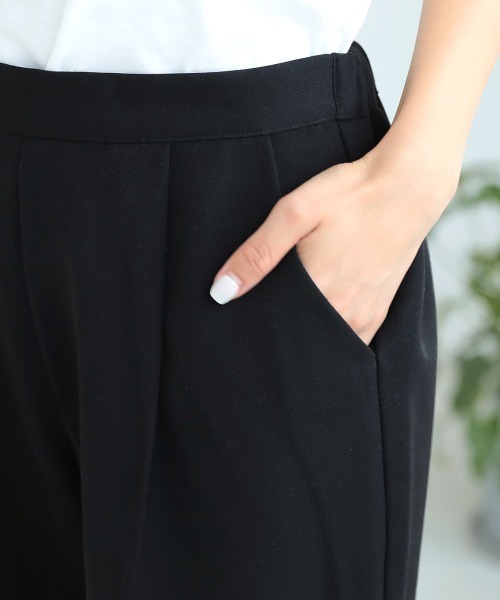 DONOBAN（ドノバン）の「トラウザーパンツ（その他パンツ・レディース・ホワイト/ブラック/チャコールグレー・SHORT/LONG）」の15枚目の写真