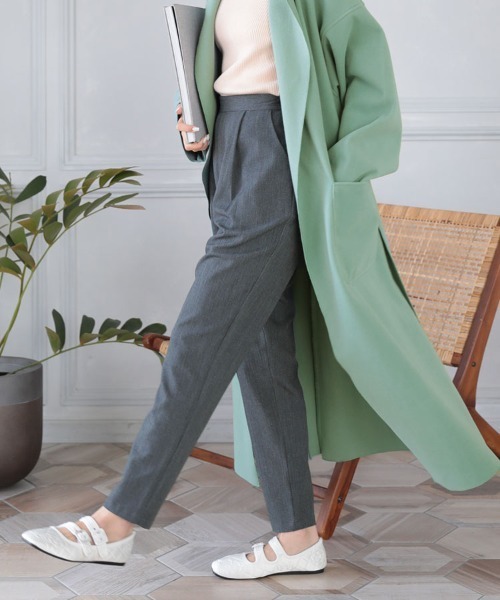 DONOBAN（ドノバン）の「トラウザーパンツ（その他パンツ・レディース・ホワイト/ブラック/チャコールグレー・SHORT/LONG）」の21枚目の写真