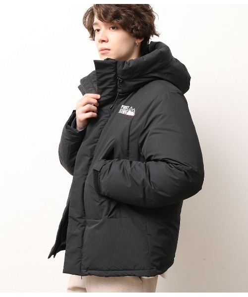 FIRST DOWN（ファーストダウン）の「【FIRST DOWN】 DICROS MAURIダウンパーカー（ダウンジャケット/コート・メンズ・オリーブ/ベージュ/ブルー系その他4/ブラック・M/L）」の2枚目の写真