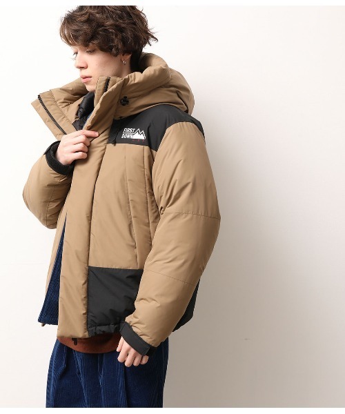 FIRST DOWN（ファーストダウン）の「【FIRST DOWN】 DICROS MAURIダウンパーカー（ダウンジャケット/コート・メンズ・オリーブ/ベージュ/ブルー系その他4/ブラック・M/L）」の6枚目の写真