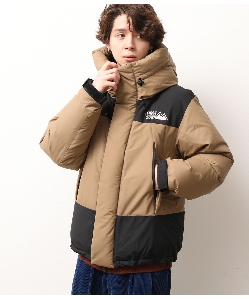 FIRST DOWN（ファーストダウン）の「【FIRST DOWN】 DICROS MAURIダウンパーカー（ダウンジャケット/コート・メンズ・オリーブ/ベージュ/ブルー系その他4/ブラック・M/L）」の14枚目の写真