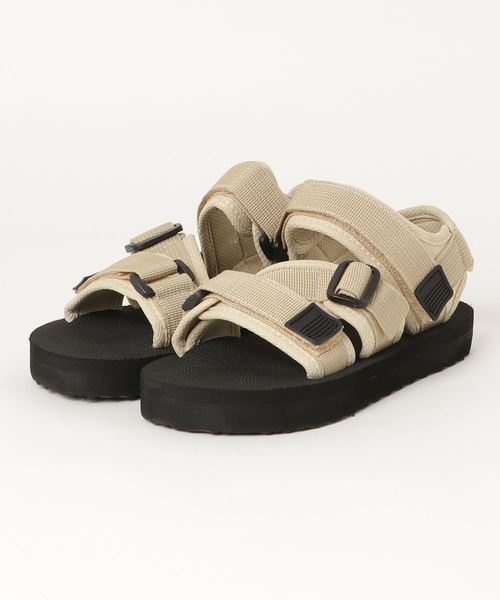 Dedes（デデス）の「DEDES ベルクロスポーツサンダル（サンダル・レディース・ブラック/ベージュ/グレー/カーキ/ネイビー・38/36/40/42/44/34）」の7枚目の写真